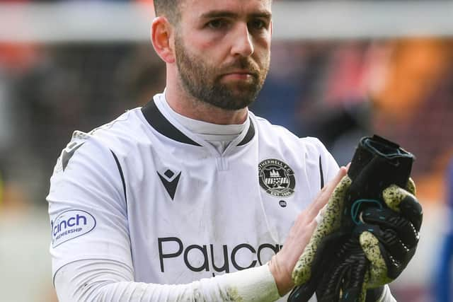 Motherwell's Liam Kelly will join up with Scotland following the 4-2 defeat to Rangers.  (Photo by Craig Foy / SNS Group)