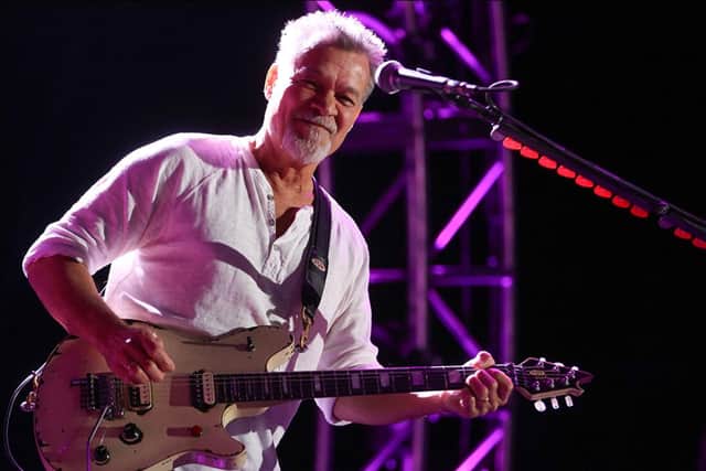 Eddie Van Halen has died aged 65. Photo: AP