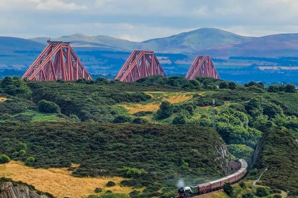 Train routes follow the rugged east coast affording spectacular views. Image: Ryan Edge