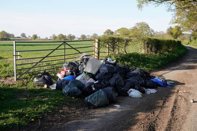 Ignorant fly tippers cost farmers time and money (Photo by Christopher Furlong/Getty Images)