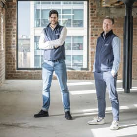 Andrew Wood and Euan Cameron, co-founders, Willo. Picture by Elaine Livingstone