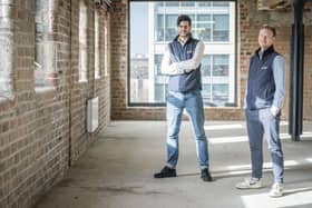 Andrew Wood and Euan Cameron, co-founders, Willo. Picture by Elaine Livingstone