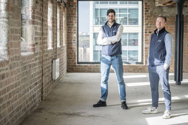 Andrew Wood and Euan Cameron, co-founders, Willo. Picture by Elaine Livingstone