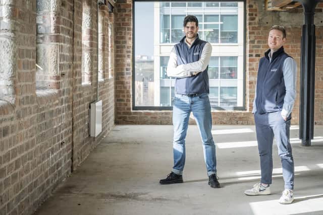 Andrew Wood and Euan Cameron, co-founders, Willo. Picture by Elaine Livingstone