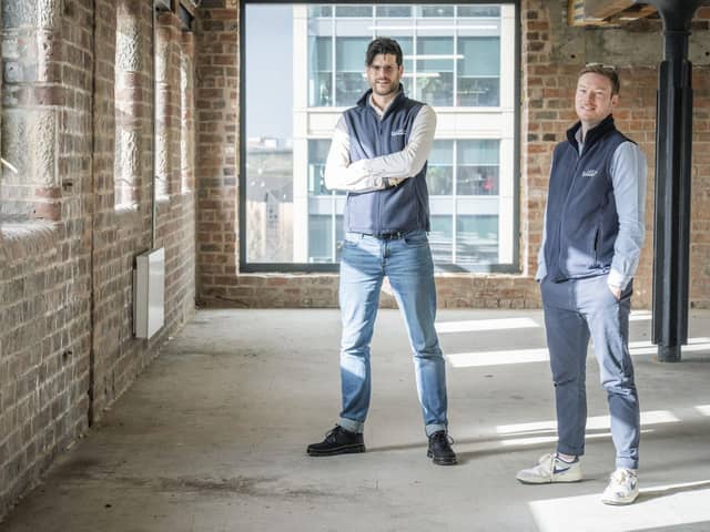 Andrew Wood and Euan Cameron, co-founders, Willo. Picture by Elaine Livingstone