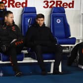 Michael Beale (left) is a key part of Rangers' management operation working under Steven Gerrard. Picture: SNS