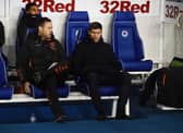 Michael Beale (left) is a key part of Rangers' management operation working under Steven Gerrard. Picture: SNS