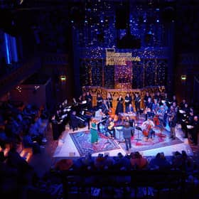 Nicola Benedetti led a star-studded cast for the First Night at the Hub