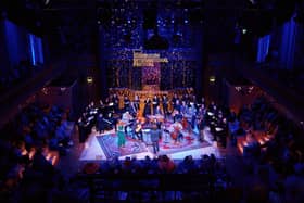 Nicola Benedetti led a star-studded cast for the First Night at the Hub