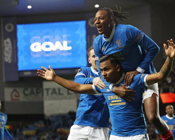 Rangers striker Alfredo Morelos. (Photo by Alan Harvey / SNS Group)