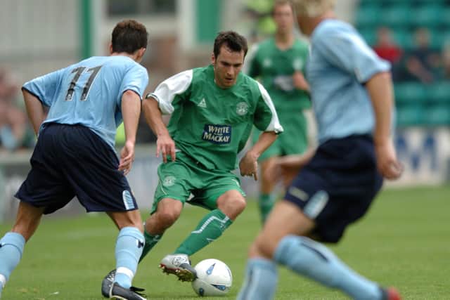 Stephen Glass moved back to Scotland under Bobby WIlliamson. Picture: Cate Gillon
