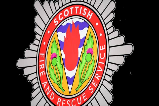 Firefighters were called to the scene in Renfrew Road at around 9pm on Friday.