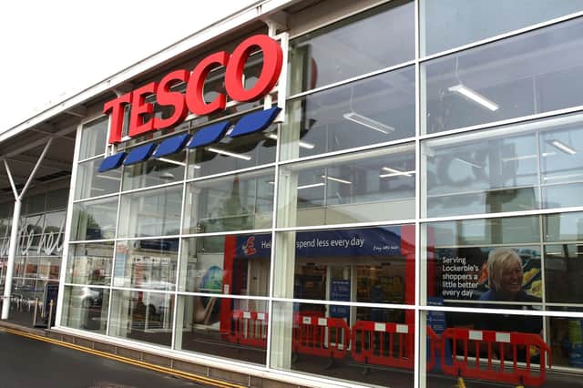 Britain’s big grocers, including Tesco, have benefited from their 'essential' status, with stores remaining open throughout the health crisis, although they have faced additional costs. Picture: Andrew Milligan/PA Wire