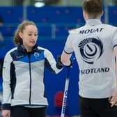 Scotland's Jen Dodds and Bruce Mouat enjoyed wins over Australia and Spain at the World Mixed Doubles Championship in Aberdeen. Picture: WCF/Celine Stucki