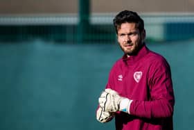 Goalkeeper Craig Gordon played last time Hearts and Hibs met in the Scottish Cup semi-finals.