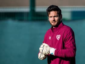 Goalkeeper Craig Gordon played last time Hearts and Hibs met in the Scottish Cup semi-finals.