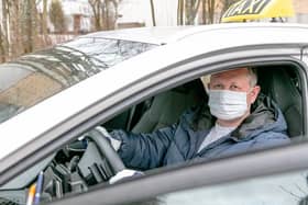 You can still take taxis under lockdown - but you should take precautions to keep yourself and drivers safe.