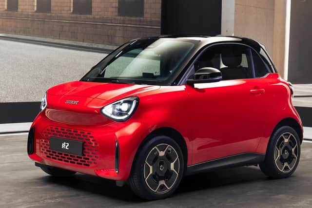 The Smart #2 – poised to be Europe’s smallest car