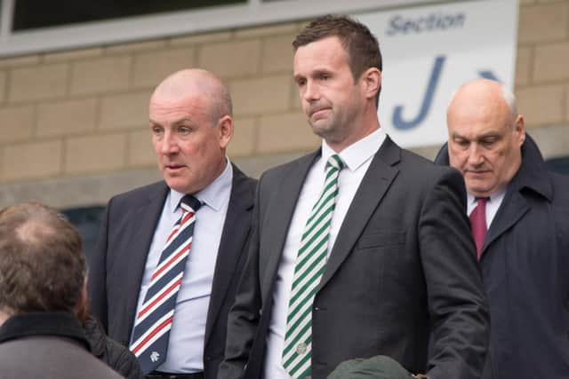 Former Rangers manager Mark Warburton had sympathy for ex-Celtic boss Ronny Deila. Picture: SNS