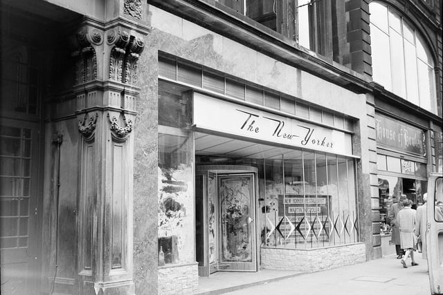 Another Shandwick Place eatery was The New Yorker Restaurant, an American-style diner that opened to a great deal of fanfare in the early 1960s.