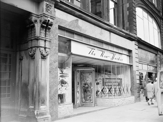 Another Shandwick Place eatery was The New Yorker Restaurant, an American-style diner that opened to a great deal of fanfare in the early 1960s.