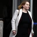 Nicola Sturgeon's former chief of staff Liz Llloyd departs the Covid inquiry at the Edinburgh International Conference Centre. Picture: Getty Images