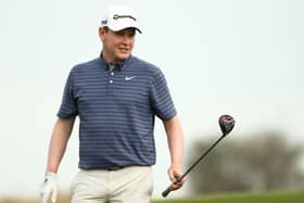 Bob MacIntyre, wearing his new Nike clothing, is looking forward to starting his 2022 campaign in this week's Abu Dhabi HSBC Championship at Yas Links. Picture: Francois Nel/Getty Images.