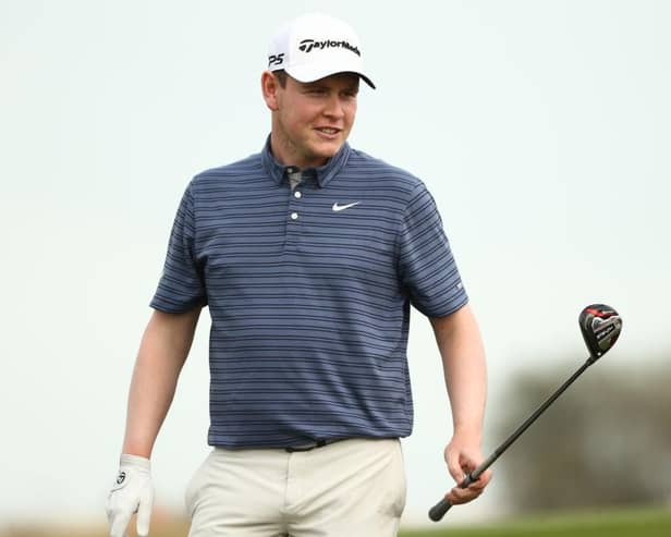 Bob MacIntyre, wearing his new Nike clothing, is looking forward to starting his 2022 campaign in this week's Abu Dhabi HSBC Championship at Yas Links. Picture: Francois Nel/Getty Images.