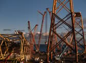 The BiFab site in Methil should be busy with orders to build offshore wind turbines (Picture: Jeff J Mitchell/Getty Images)