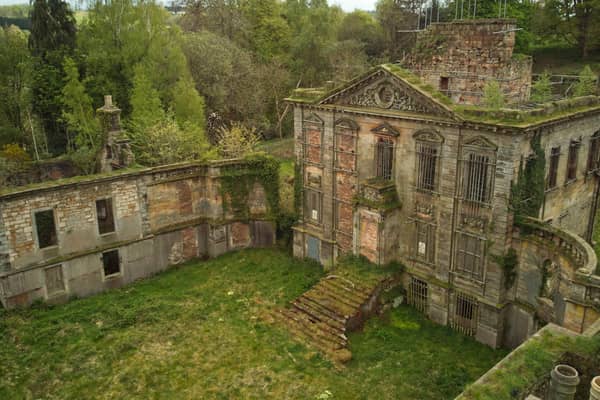 No clear owner could be found for the house, which was latterly used as a mental hospital which closed in the early 1950s. PIC: Rob McDougall.