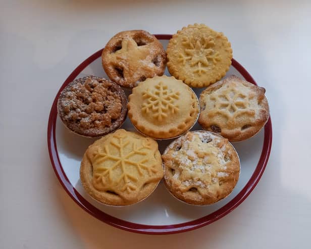Mince pies should be on the menu this Christmas says Rosalind.