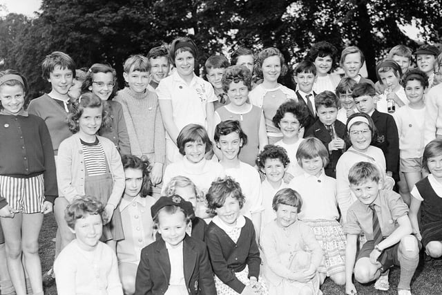 The Blackhall Primary School sports day in June 1963.