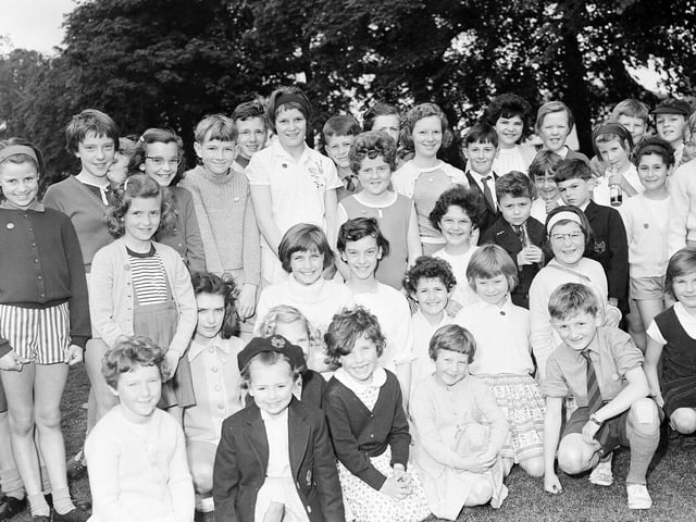 The Blackhall Primary School sports day in June 1963.