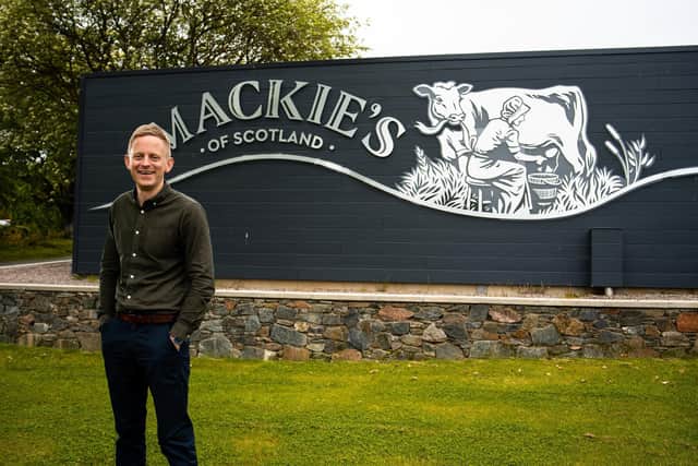 Stuart Common, managing director of Mackie’s of Scotland.