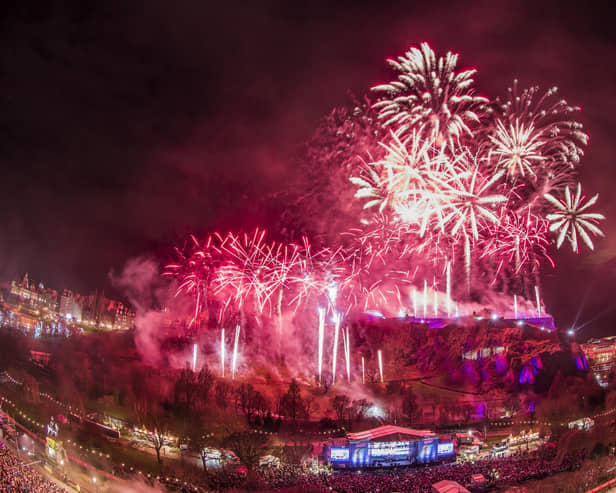 Edinburgh has been staging a Hogmanay festival since 1993. Picture: Keith Valentine