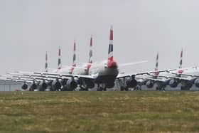 British Airways was hit badly by the pandemic, along with the rest of the global airline industry, but has recently seen some signs of a recovery. Picture: John Devlin