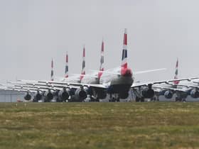 British Airways was hit badly by the pandemic, along with the rest of the global airline industry, but has recently seen some signs of a recovery. Picture: John Devlin