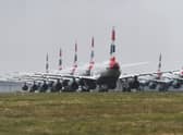 British Airways was hit badly by the pandemic, along with the rest of the global airline industry, but has recently seen some signs of a recovery. Picture: John Devlin