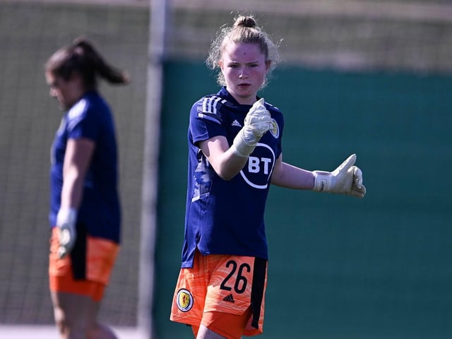Celtic stopper Rachael Johnstone only turned 18 this month, but has already won the Scottish League Cup and gained international recognition with a call up to Scotland Pinatar Cup squad in February.