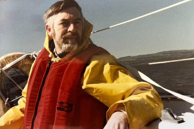 Away from his medical duties Roger Wild loved sailing and the sea