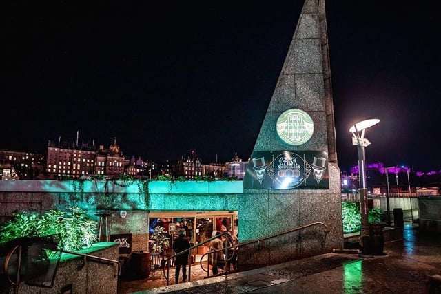 Cask Smugglers is a prohibition inspired bar hidden in plain sight in its position atop Princes Mall on Princes Street and is one of Edinburgh most loved rooftop bars.