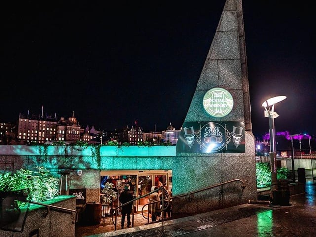 Cask Smugglers is a prohibition inspired bar hidden in plain sight in its position atop Princes Mall on Princes Street and is one of Edinburgh most loved rooftop bars.