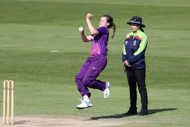 Kathryn Bryce, pictured in action for Loughborough Lightning, has been named Associate Player of the Decade.