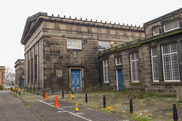 The Old Royal High School building was erected between 1828 and 1829.