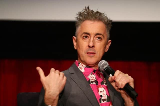 Actor Alan Cumming speaks onstage at the 2018 TCM Classic Film Festival.