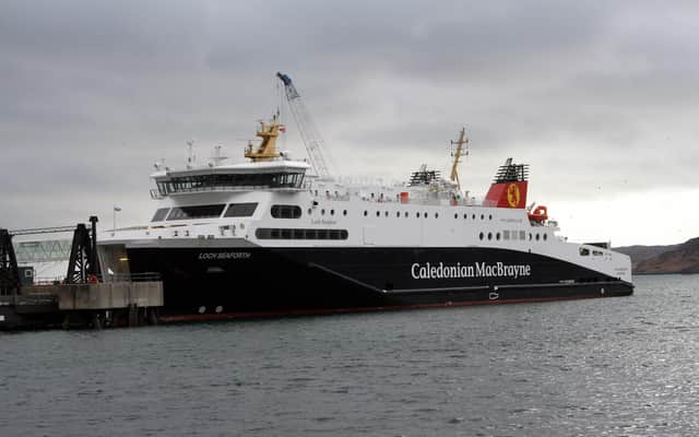 MV Loch Seaforth is CalMac's newest and largest ferry