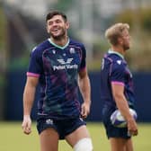 Blair Kinghorn during a training session at the Stade des Arboras in Nice, where Scotland are based for the Rugby World Cup.  (Picture: Adam Davy/PA Wire)