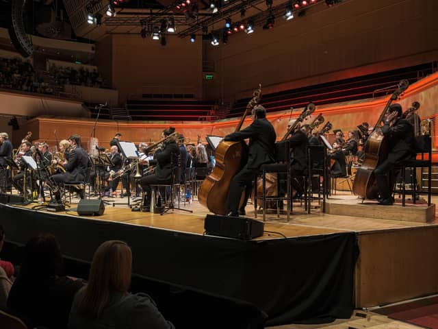 THE RSNO & SNJO in action PIC: Derek Clark