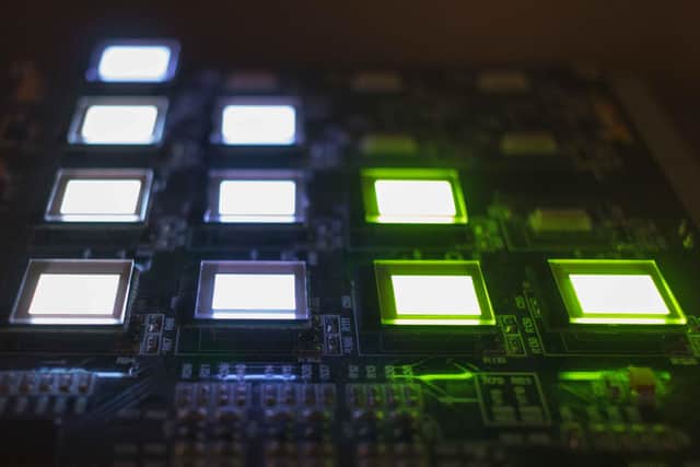 Like traditional LEDs, OLEDs produce light when an electric current passes through them, the colour of which is linked to the nature of the emitter material used. Current solution-processed green and red OLEDs employ emitters that contain the scarce, environmentally impactful, and costly noble metal iridium.