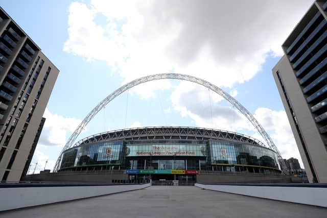 Wembley will host the Auld Enemy clash, as well as a semi-final and the final of Euro 2020 (Photo by Catherine Ivill/Getty Images)